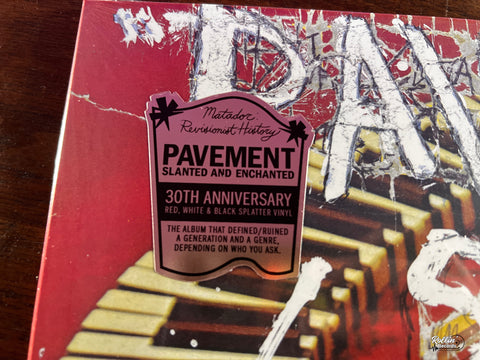 Pavement - Slanted & Enchanted (Red, White & Black Splatter)