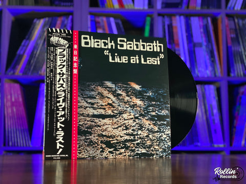 Black Sabbath - Live At Last SP25-5009 Japan OBI