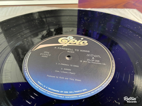 Rush - A Farewell To Kings 25-3P-268 Japan OBI