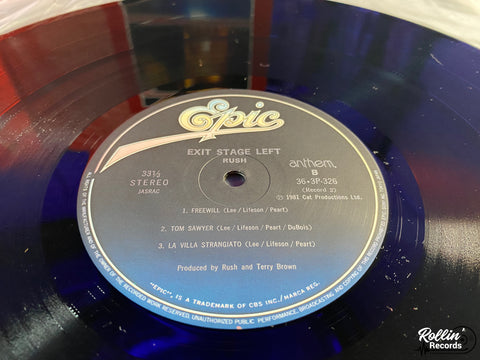 Rush - Exit... Stage Left 36-3P-325 Japan OBI
