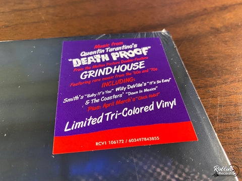 Quentin Tarantino’s “Death Proof” (Original Soundtrack) (Indie Exclusive Red/Clear Vinyl)