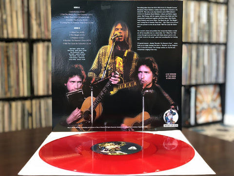 Neil Young & Bob Dylan – SF Snack Red Vinyl