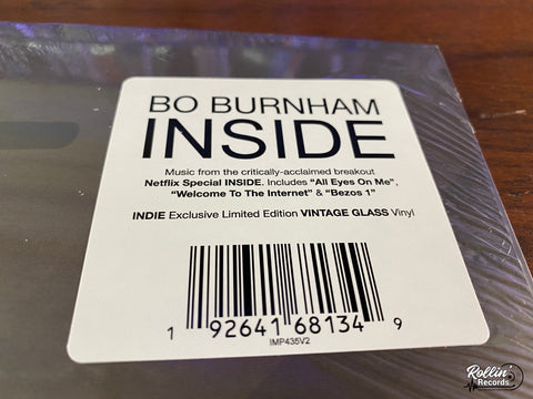 Bo Burnham - Inside (The Songs)(Clear Vinyl)