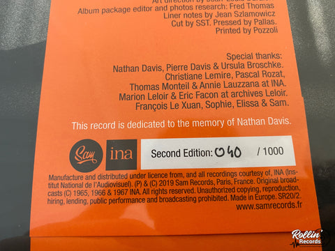 Nathan Davis | Georges Arvanitas Trio – Live In Paris