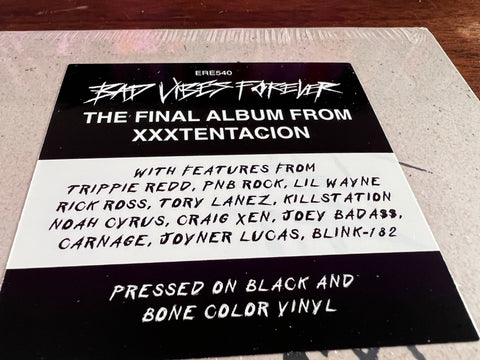 XXXTentacion - Bad Vibes Forever (Black & Bone Colored Vinyl)