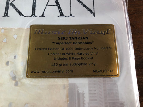 Serj Tankain - Imperfect Harmonies (Music On Vinyl Press White Vinyl)