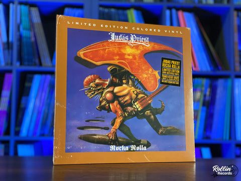 Judas Priest - Rocka Rolla (Translucent Grape w/ Opaque White& Black Splatter)