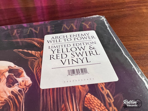 Arch Enemy - Will To Power (Yellow & Red Swirl Vinyl)