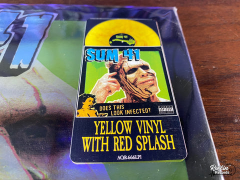 Sum 41 - Does This Look Infected (Colored Vinyl With Foil Cover)