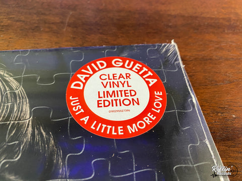 David Guetta - Just A Little More Love (Clear Vinyl)