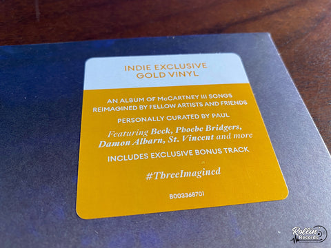 Paul McCartney - McCartney lll Imagined (Indie Exclusive Gold Vinyl)