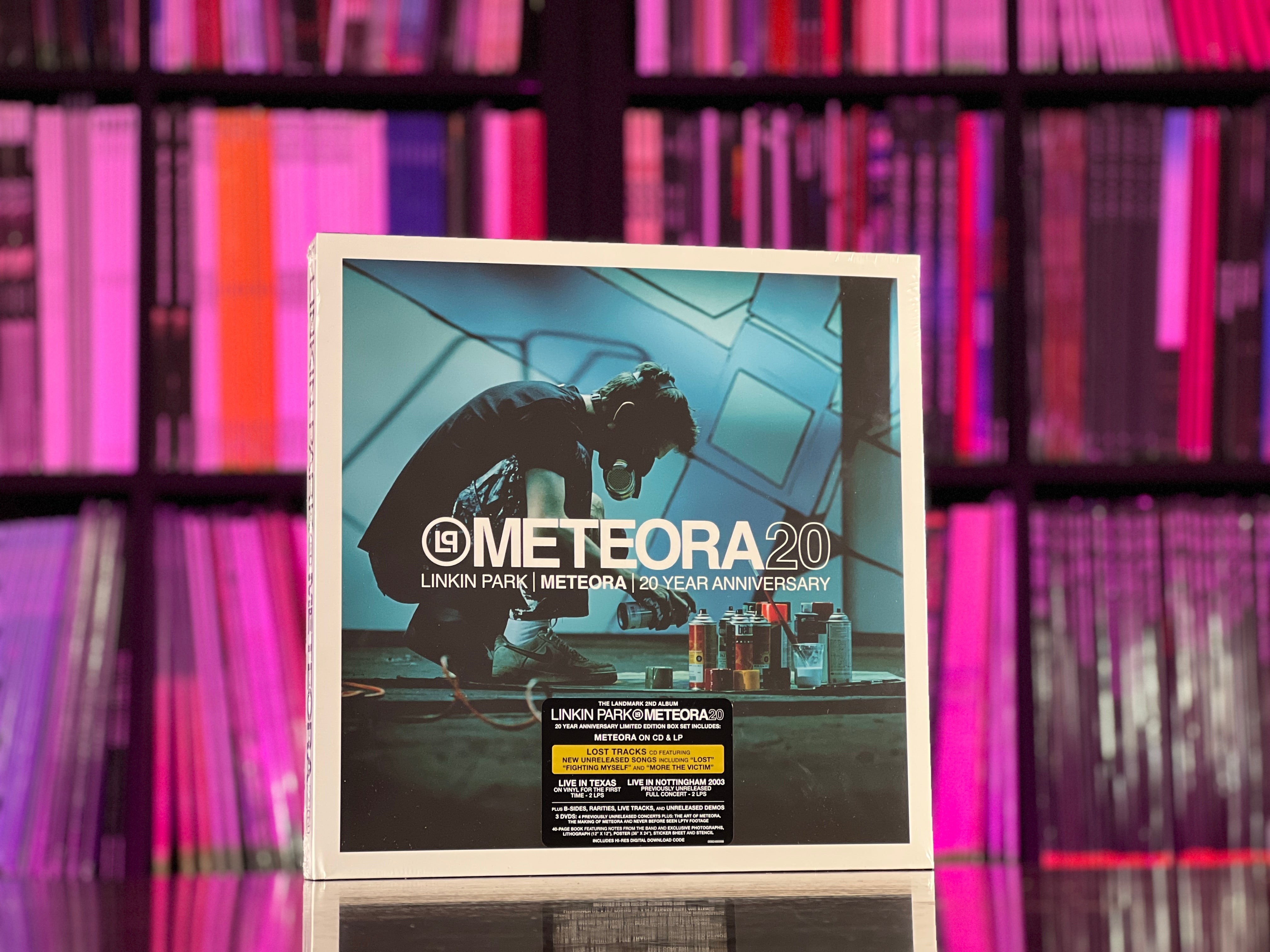 Linkin Park Meteora (Vinyl) 20th Anniversary 12 Album Box Set with CD and  DVD