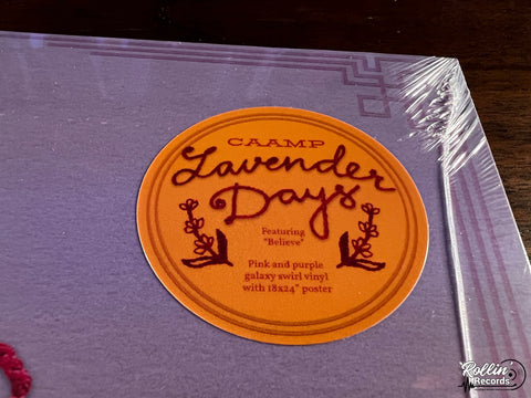 Caamp - Lavender Days (Pink & Purple Swirl Vinyl)