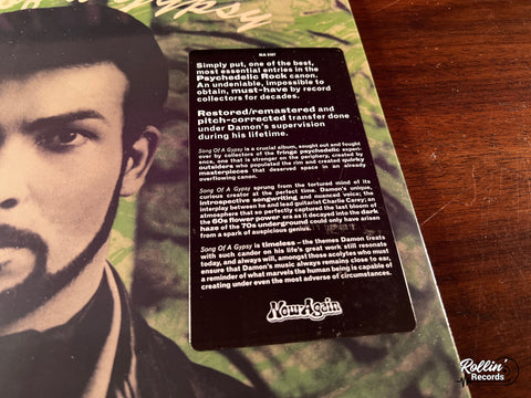 Damon - Song Of A Gypsy (Indie Exclusive Clear Vinyl)