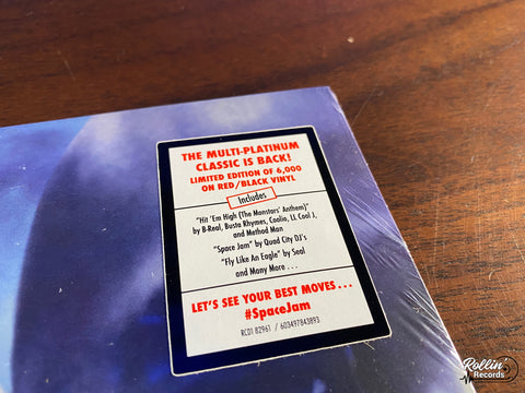 Space Jam (Music From And Inspired By The Motion Picture) (Indie Exclusive Red/Black Vinyl)