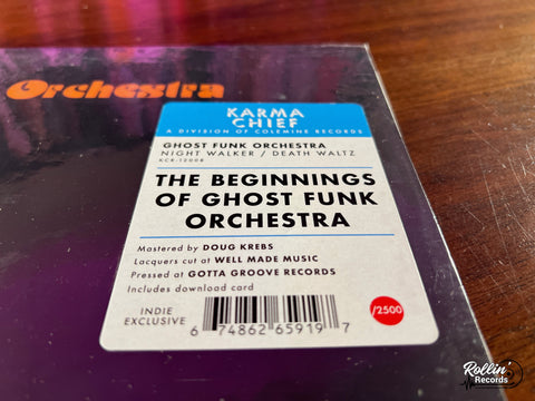 Ghost Funk Orchestra - Night Walker / Death Waltz (Indie Exclusive Red Vinyl)