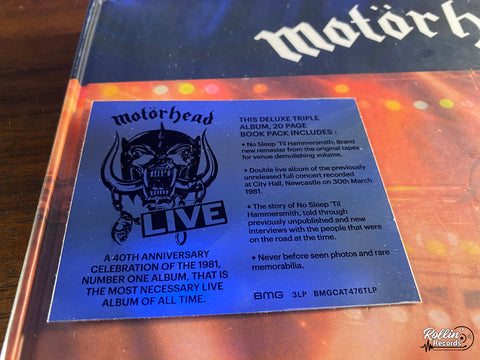 Motörhead - No Sleep 'Til Hammersmith