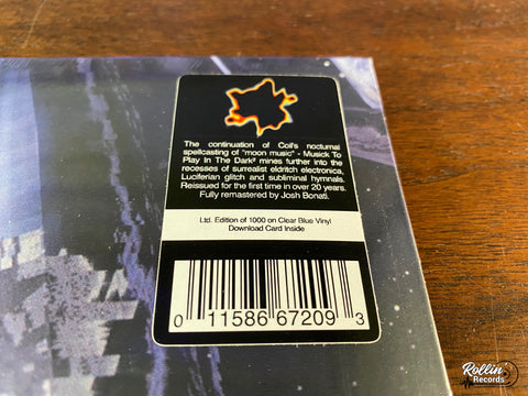 Coil - Musick To Play In The Dark 2 (Clear Blue Vinyl)