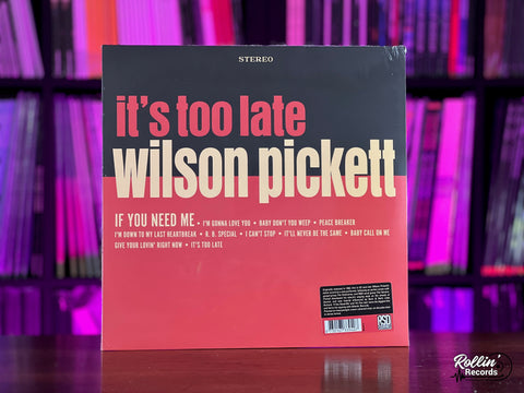Wilson Pickett - It's Too Late (Indie Exclusive Cream Vinyl)
