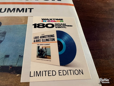 Louis Armstrong & Duke Ellington - The Great Summit (Blue Vinyl)