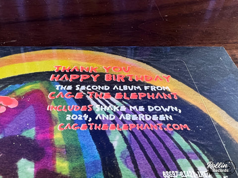 Cage The Elephant - Thank You, Happy Birthday