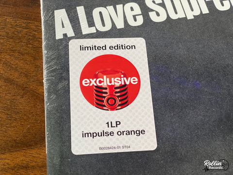 John Coltrane - A Love Supreme (Target Exclusive Orange Vinyl)