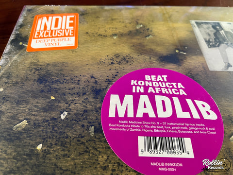 Madlib - Medicine Show No 3 - Beat Konducta In Africa (Indie Exclusive Purple Vinyl)