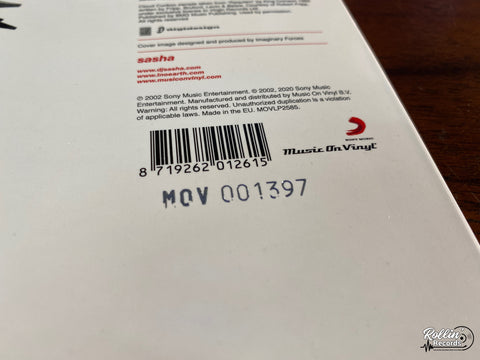 Sasha - airdrawndagger (Music On Vinyl Translucent Red Vinyl)