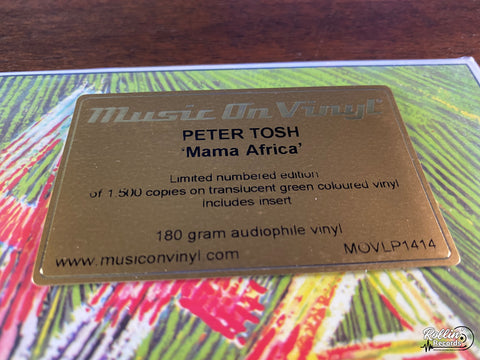 Peter Tosh - Mama Africa (Music On Vinyl Translucent Green Vinyl)