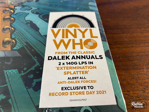 Doctor Who: Dalek Terror (Indie Exclusive Red&Yellow Splatter Vinyl)