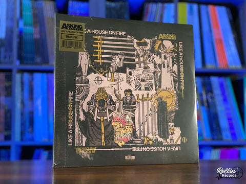 Asking Alexandra - Like A House On Fire (Blue w/ Pink & Gold Splatter Vinyl)