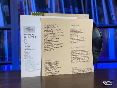 Neil Young - Harvest P-10121R Japan OBI