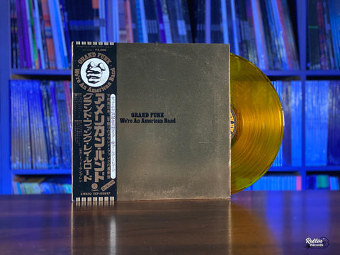 Grand Funk - We’re An American Band ECP-80857 Japan OBI Yellow Vinyl