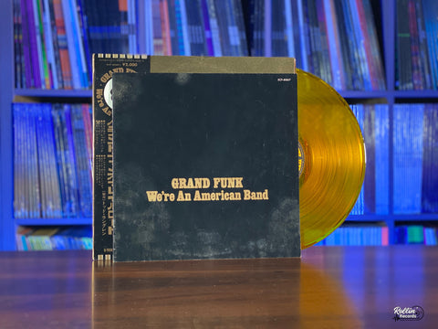 Grand Funk - We’re An American Band ECP-80857 Japan OBI Yellow Vinyl