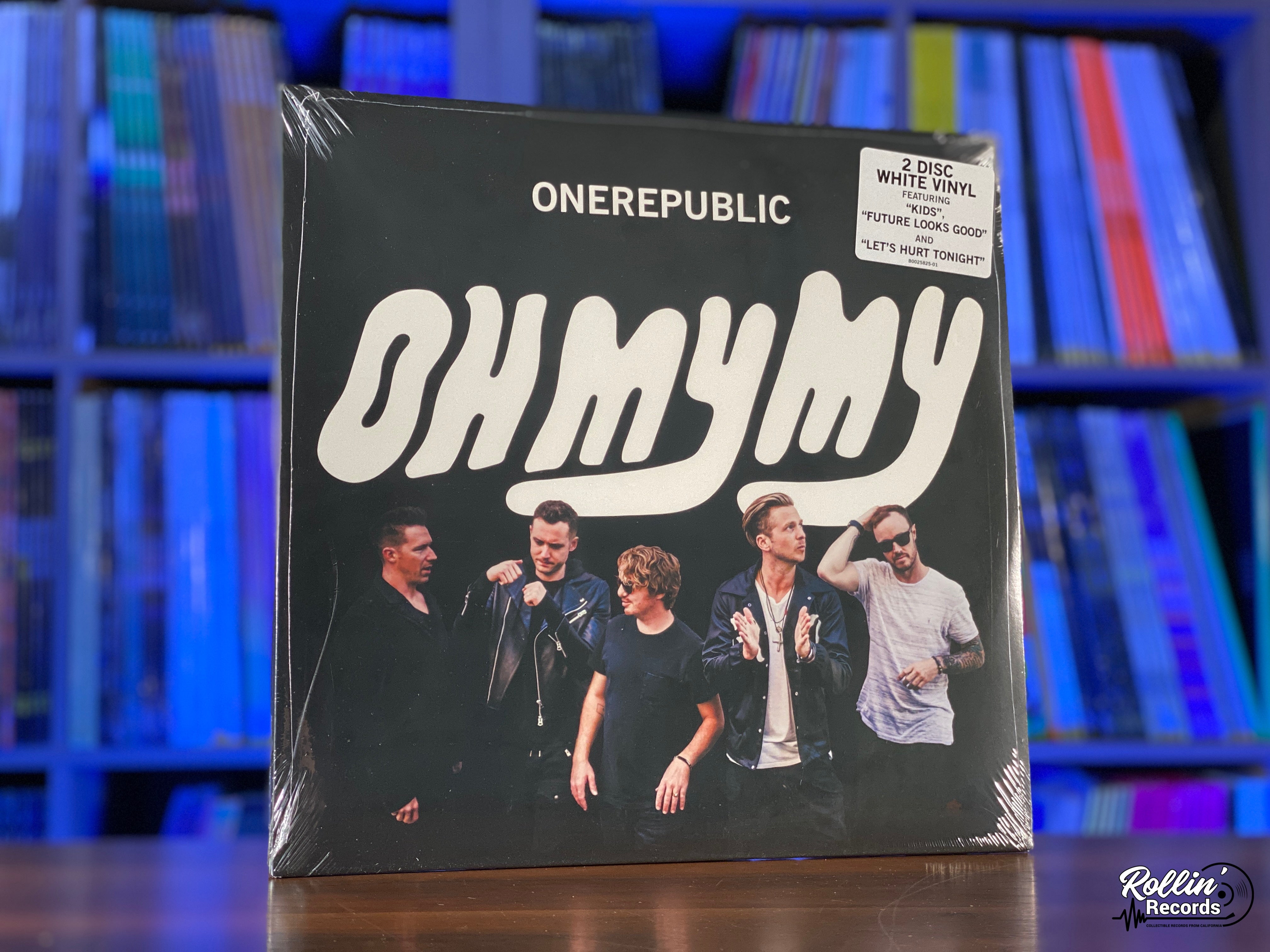 Onerepublic oh my good my white vinyl record