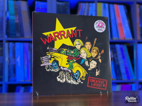 Warrant - Greatest & Latest (Cherry Splatter Vinyl)