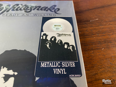 Whitesnake - Ready An’ Willing (Silver Vinyl)