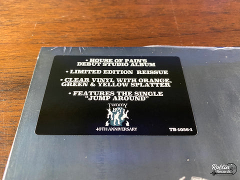 House Of Pain - House of Pain (Fine Malt Lyrics) (Orange, Green & Yellow Vinyl)