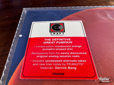 Vince Guaraldi - It's the Great Pumpkin, Charlie Brown (Original Soundtrack Recording)(Translucent Orange Vinyl)