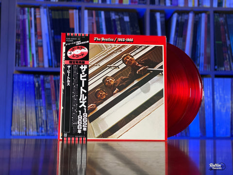 The Beatles - 1962-1966 EAS-50021•22 Japan Obi Red Vinyl