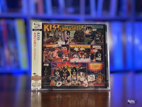 Kiss - Unmaksed Japan OBI SHM-CD
