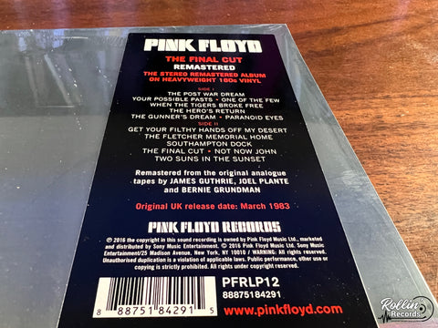 Pink Floyd - The Final Cut
