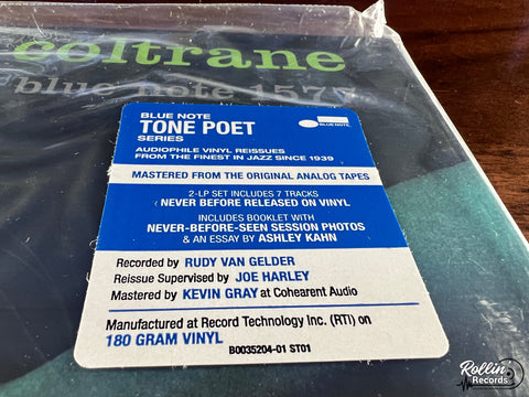 John Coltrane - Blue Train: The Complete Masters (Blue Note Tone Poet Series)