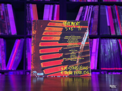 Pavement - Slanted & Enchanted (Red, White & Black Splatter)