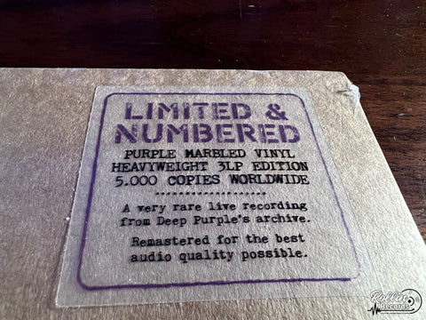 Deep Purple - Live In Hong Kong 2001 (Purple Vinyl)