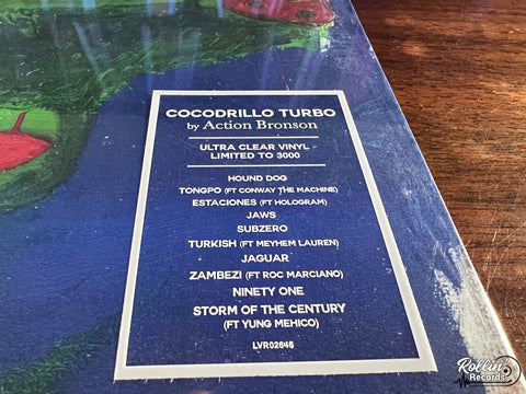 Action Bronson - Cocodrillo Turbo (Indie Exclusive Clear Vinyl)