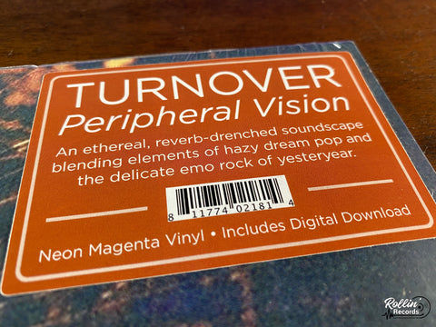 Turnover - Peripheral Vision (Magenta Vinyl)