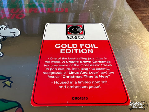 Vince Guaraldi - A Charlie Brown Christmas (2022 Gold Foil Edition)