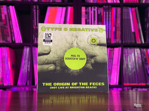Type O Negative - The Origin Of The Feces (Black & Green Colored Vinyl)