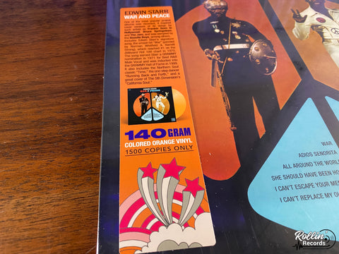 Edwin Starr - War and Peace (Orange Vinyl)